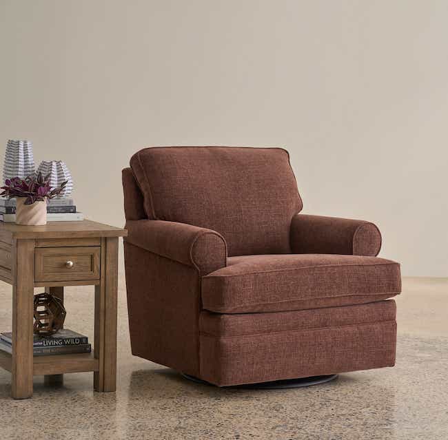 Roxie Swivel Gliding Chair