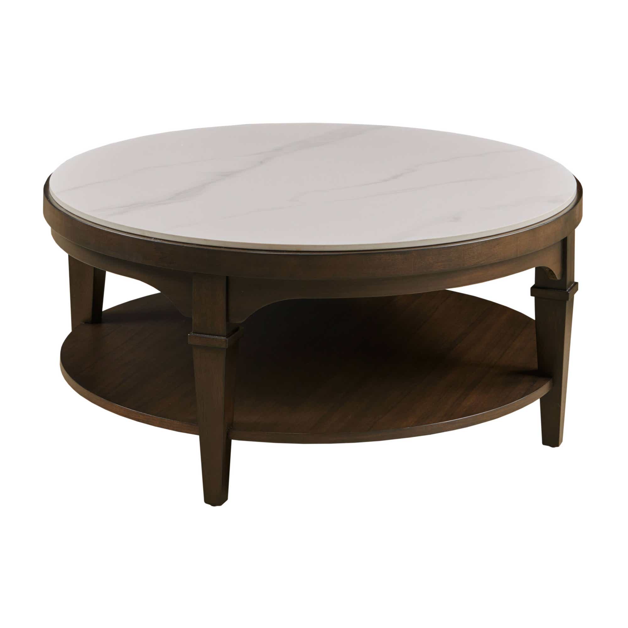 Giselle Round Coffee Table Sable