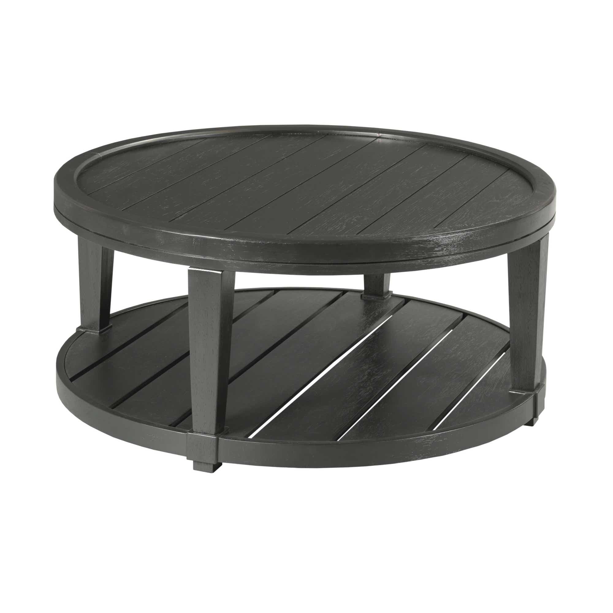 Oliver Round Coffee Table Ebony