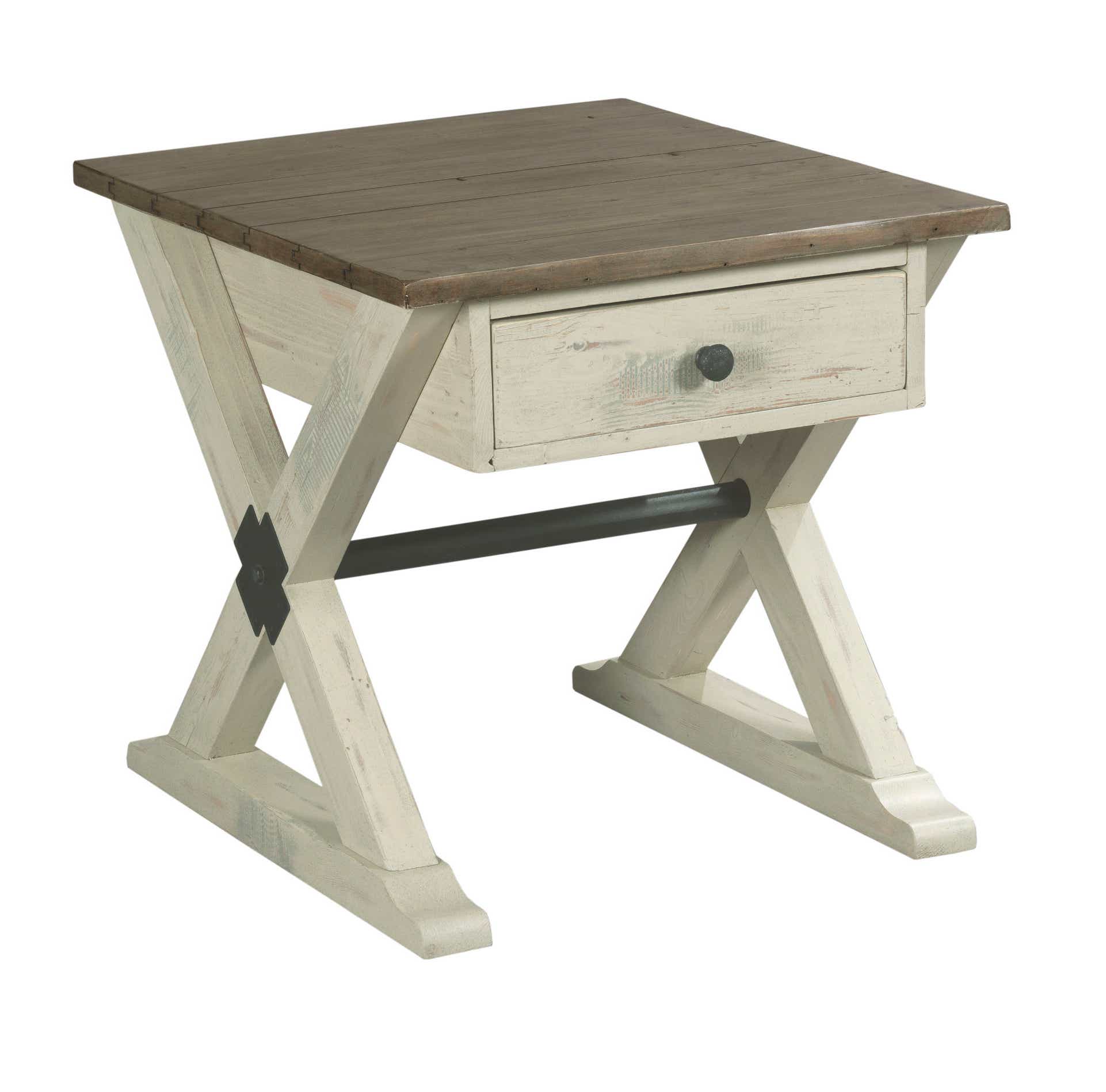 Reclamation Place Rectangular End Table