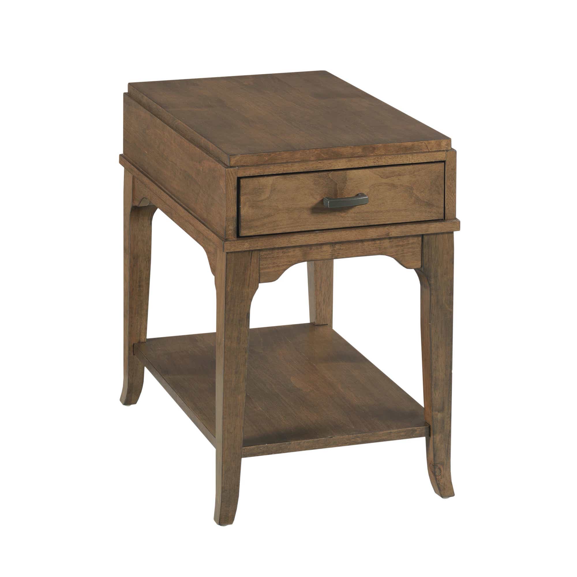 Nicolette Rectangular Drawer Chairside Auburn