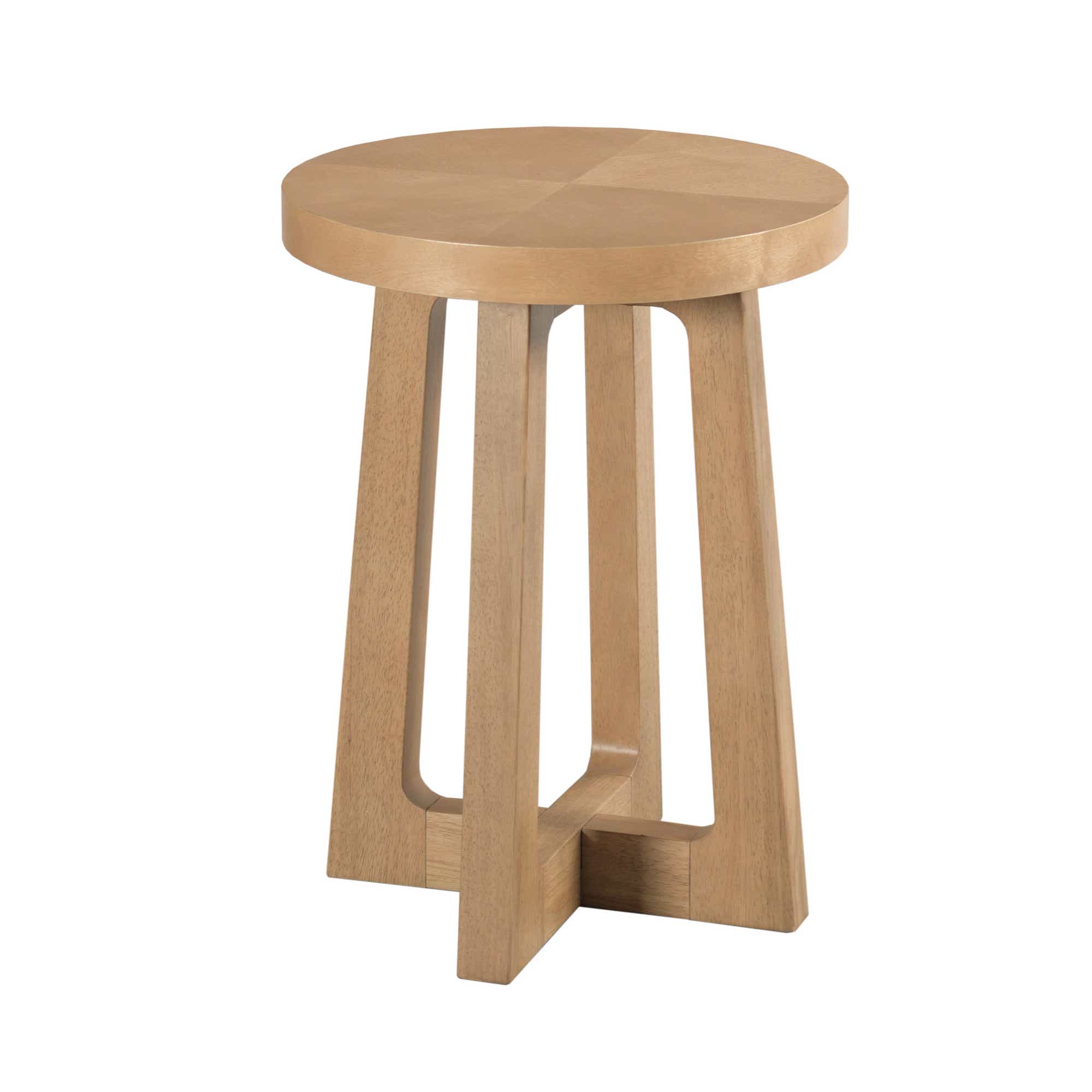 Archetype Round Accent Table Caramel