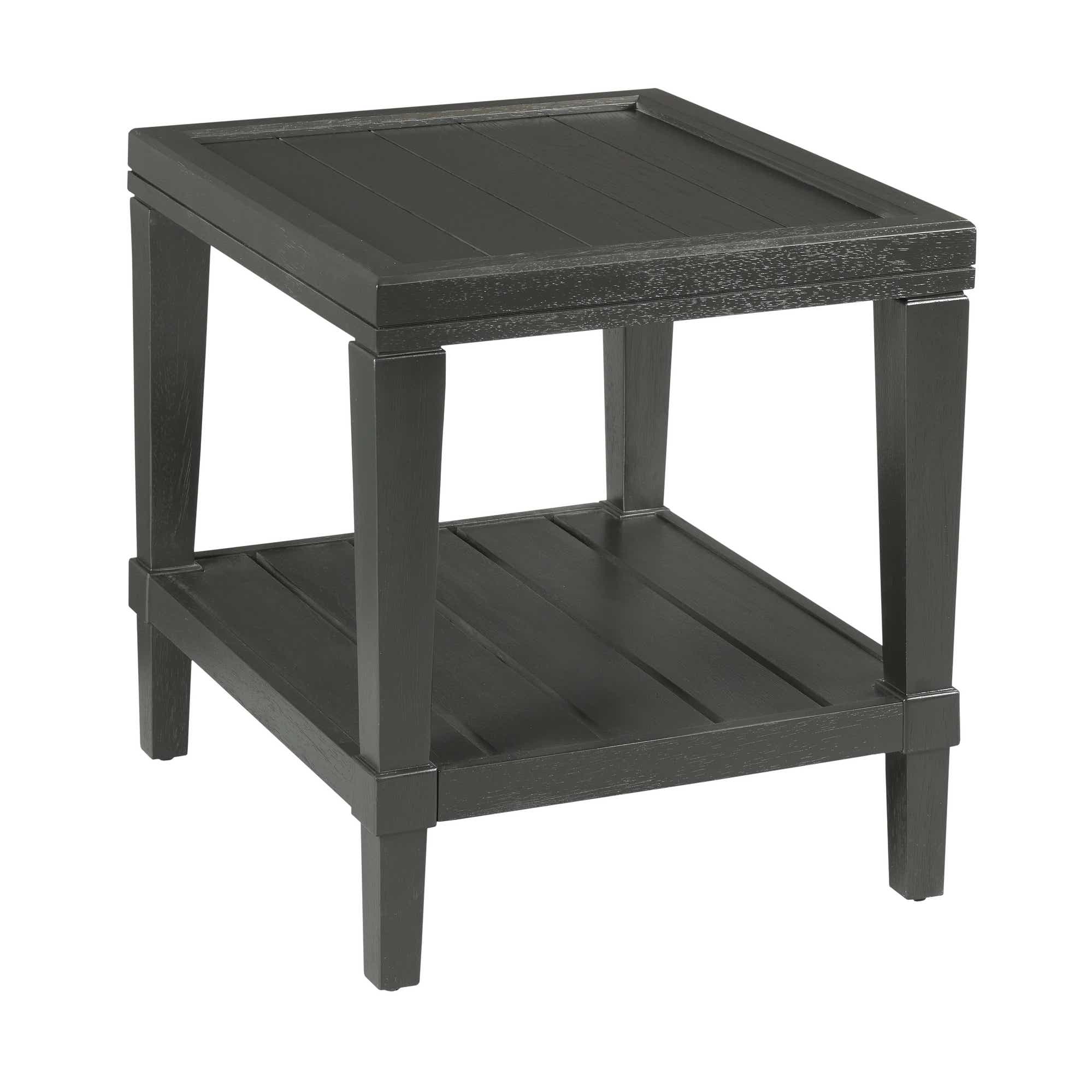 Oliver Rectangular End Table Ebony