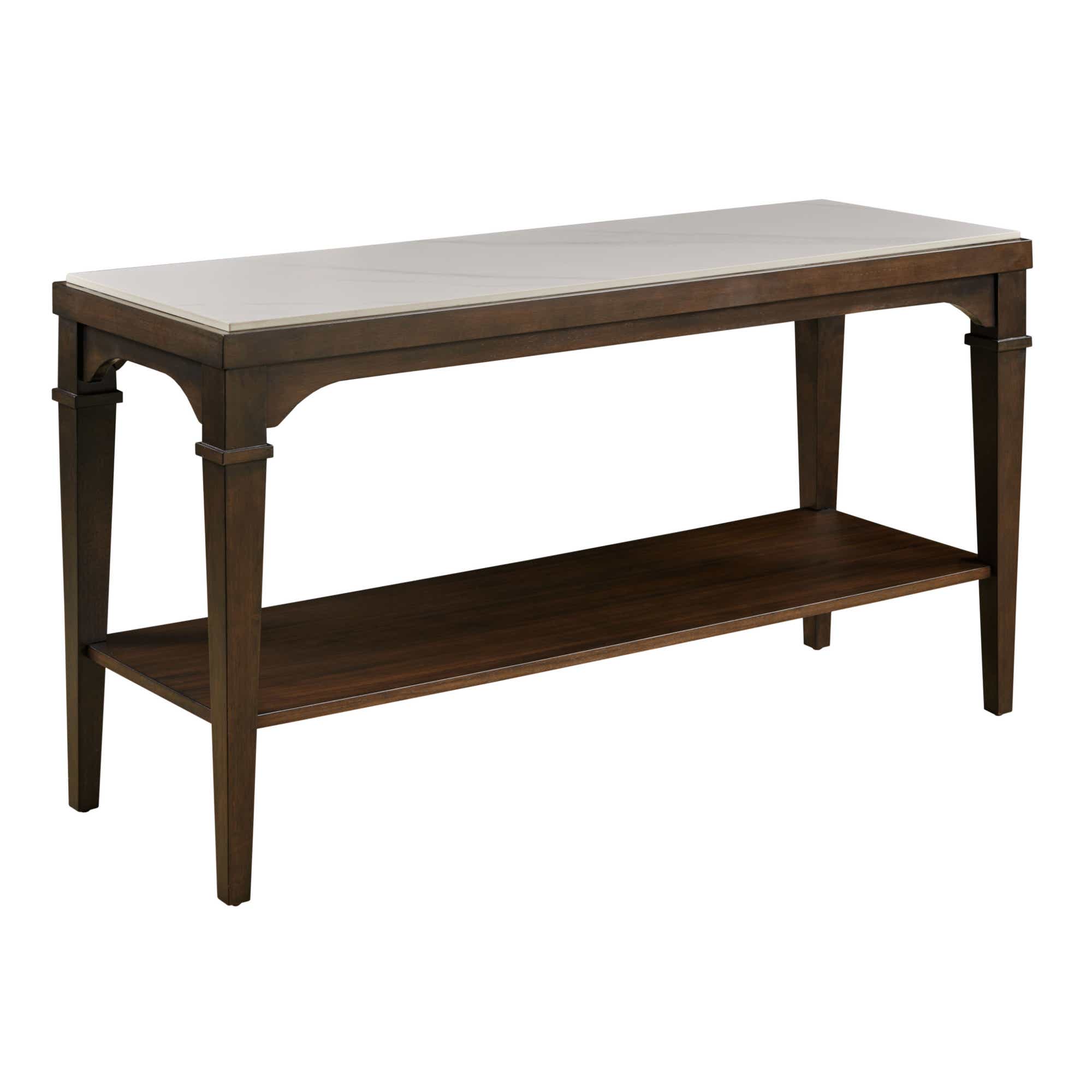 Giselle Rectangular Console Table Sable
