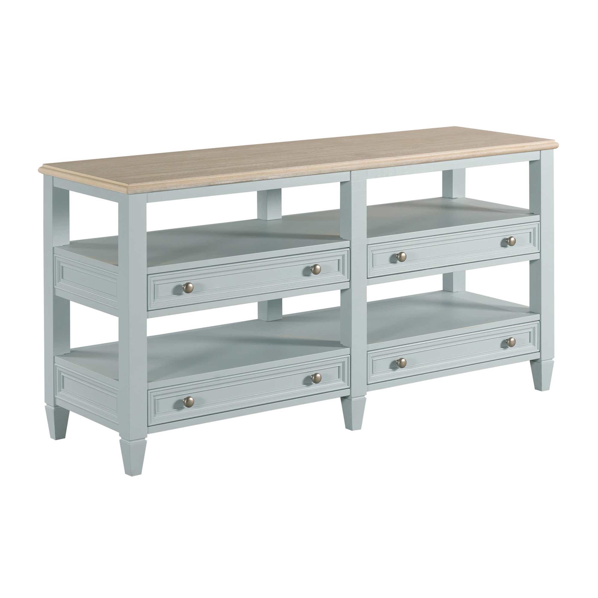 Liza Sofa Console Azul Blue