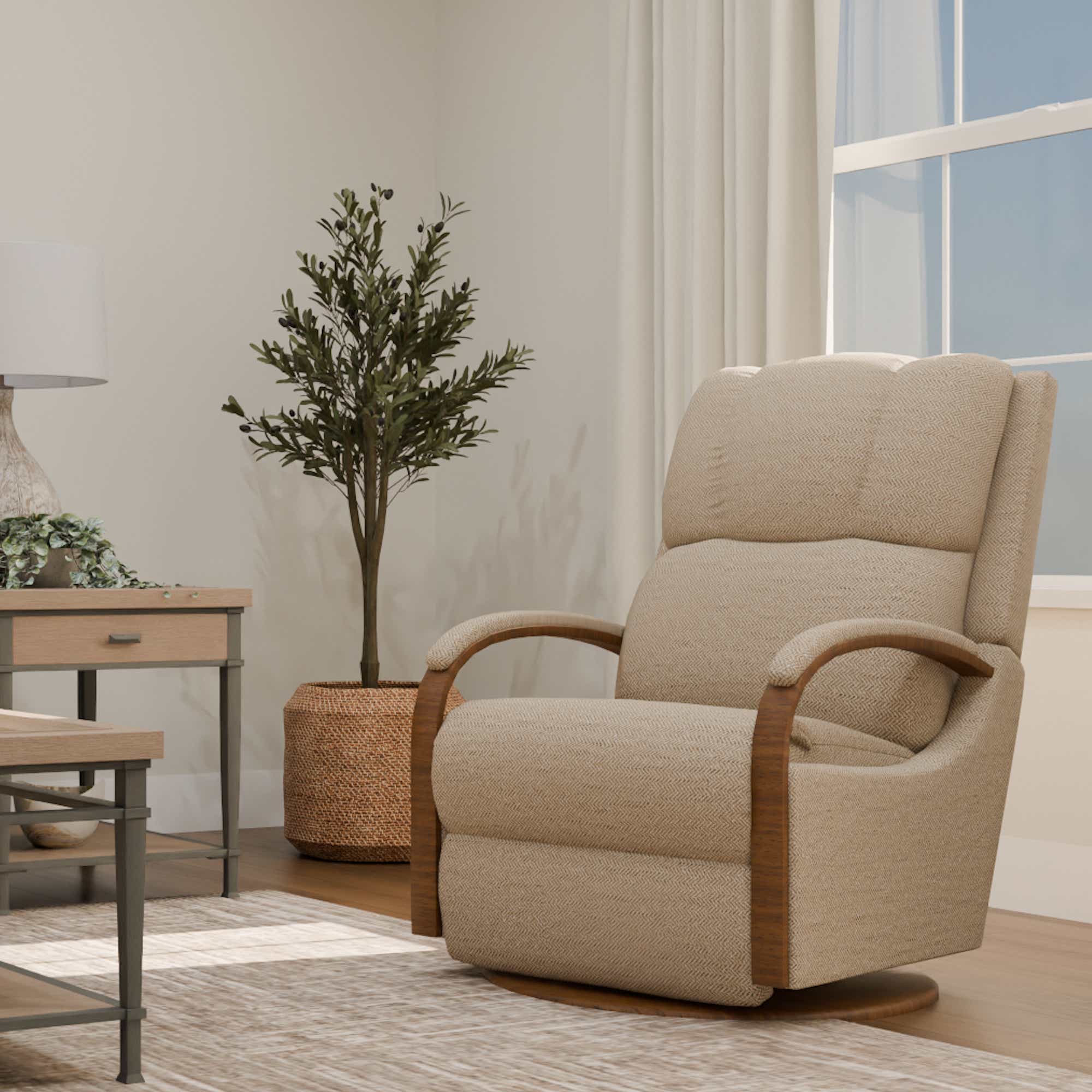 Harbor Town Swivel Gliding Recliner