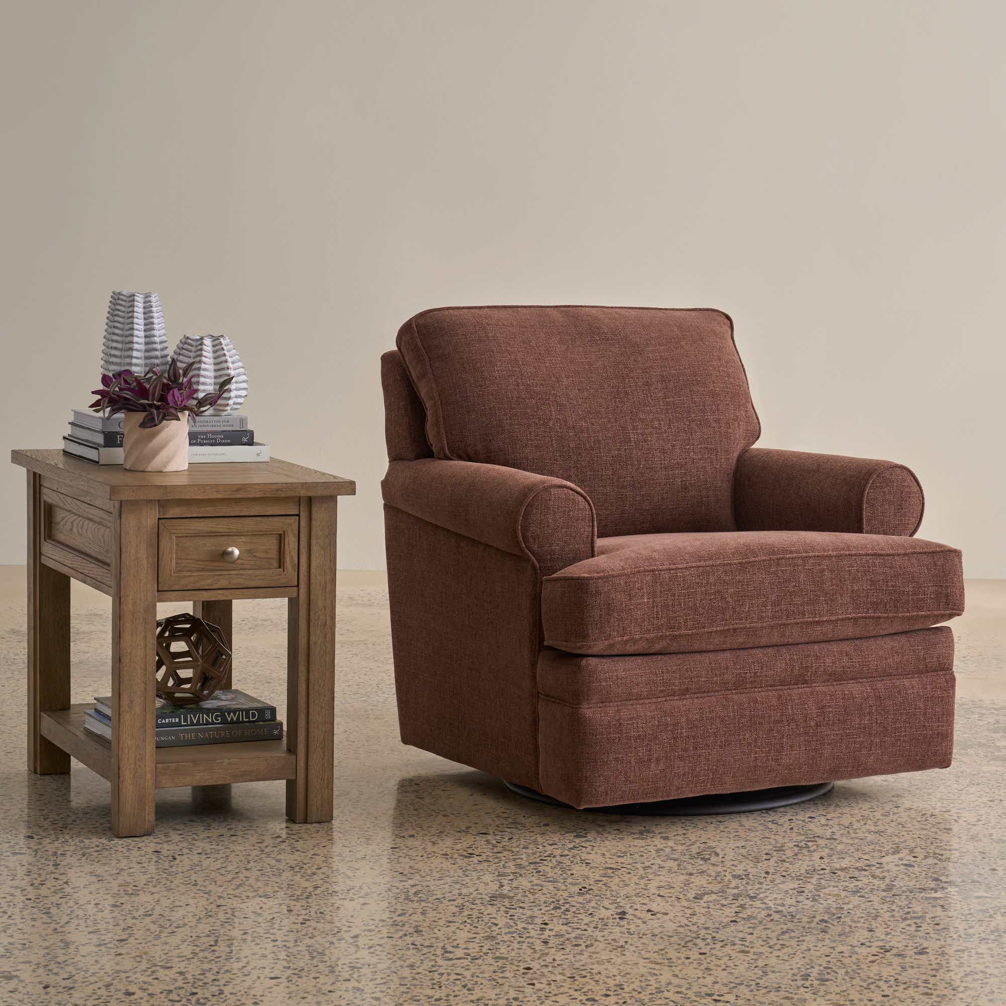 Roxie Swivel Gliding Chair