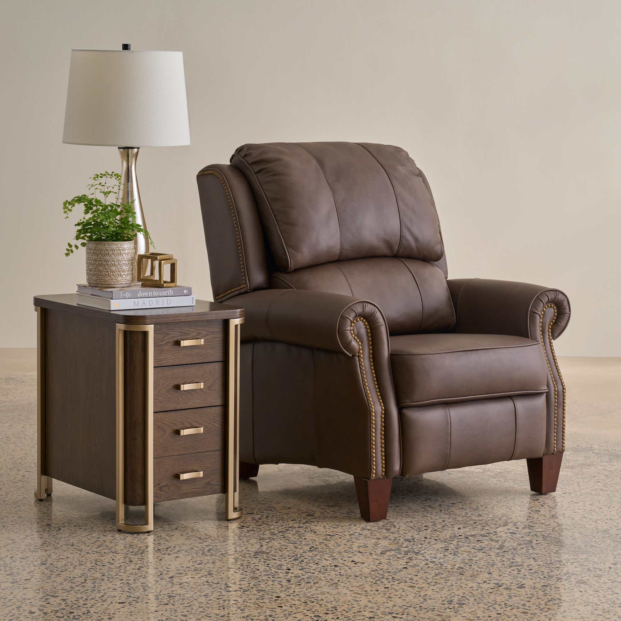 Carleton High Leg Reclining Chair