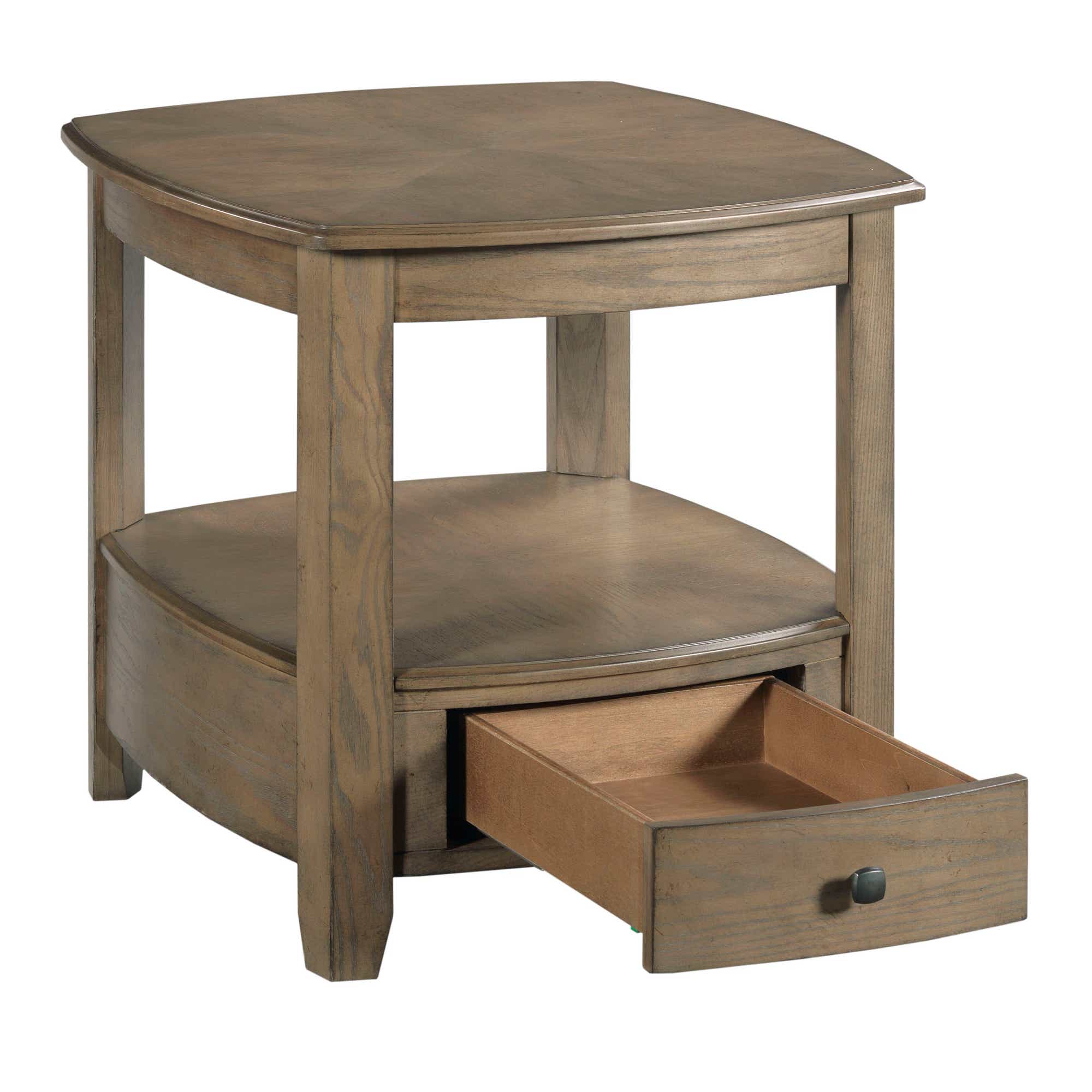 Primo III Drawer End Table Hazel