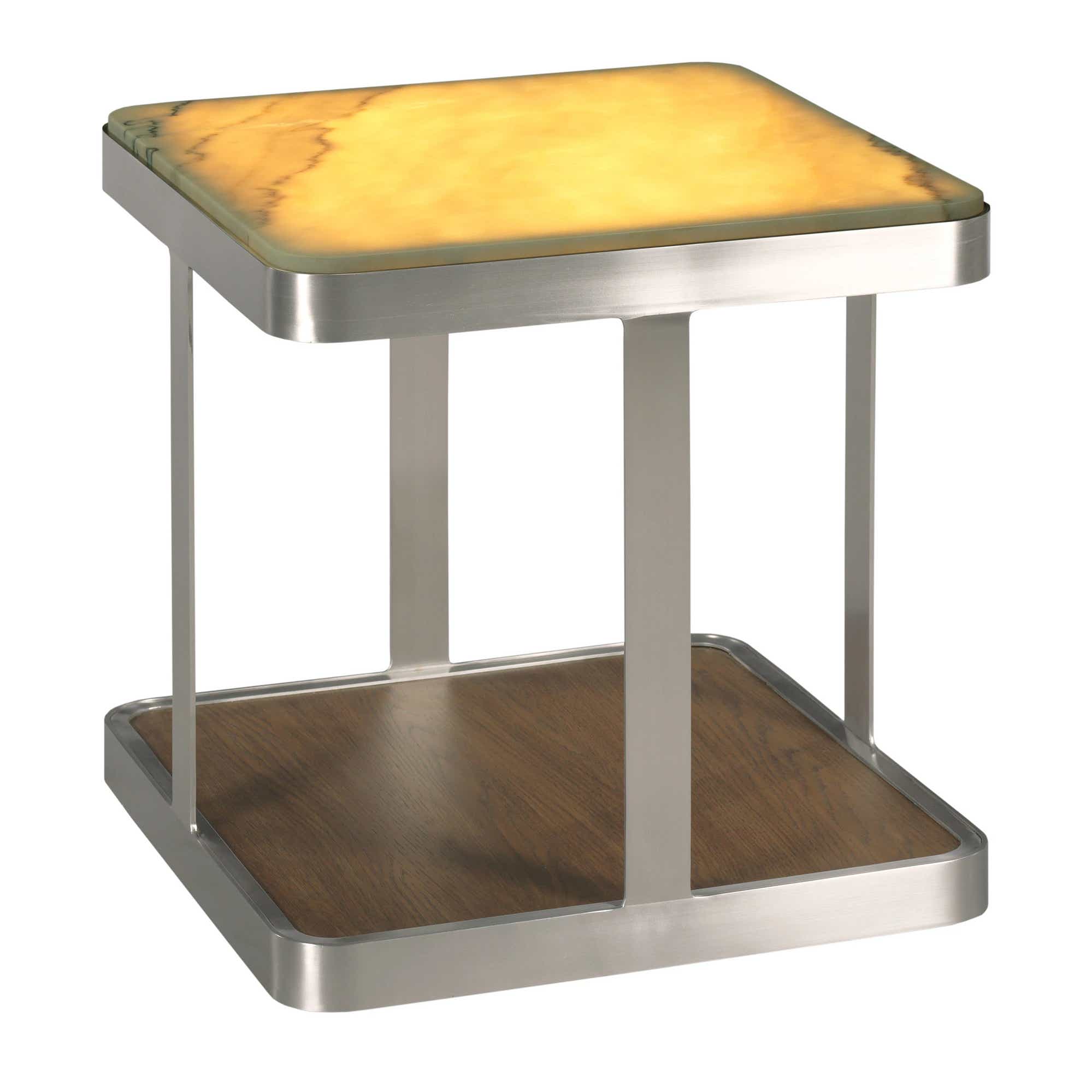 Sideline Square End Table w/ Lighting