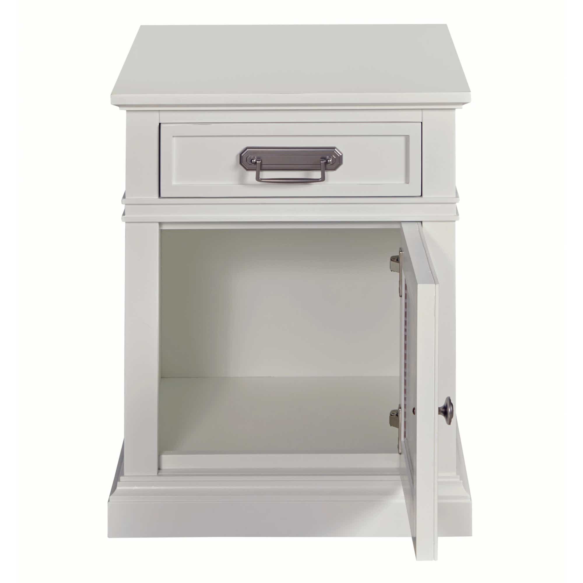 Structures Chairside Table Pure White