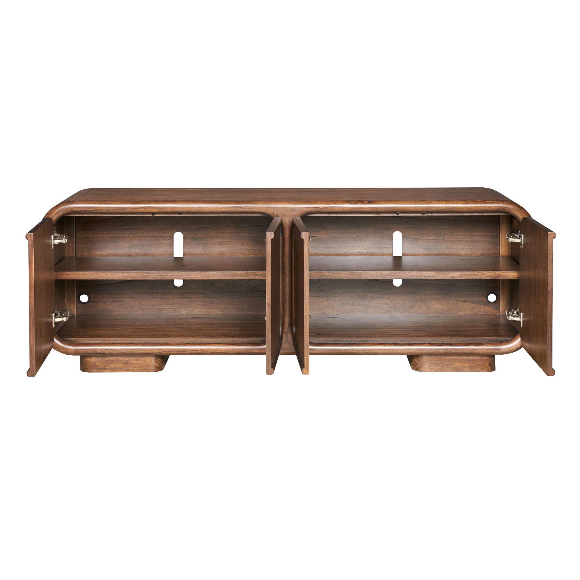 Hidden Treasures Soft Around the Edges 4-Door Console
