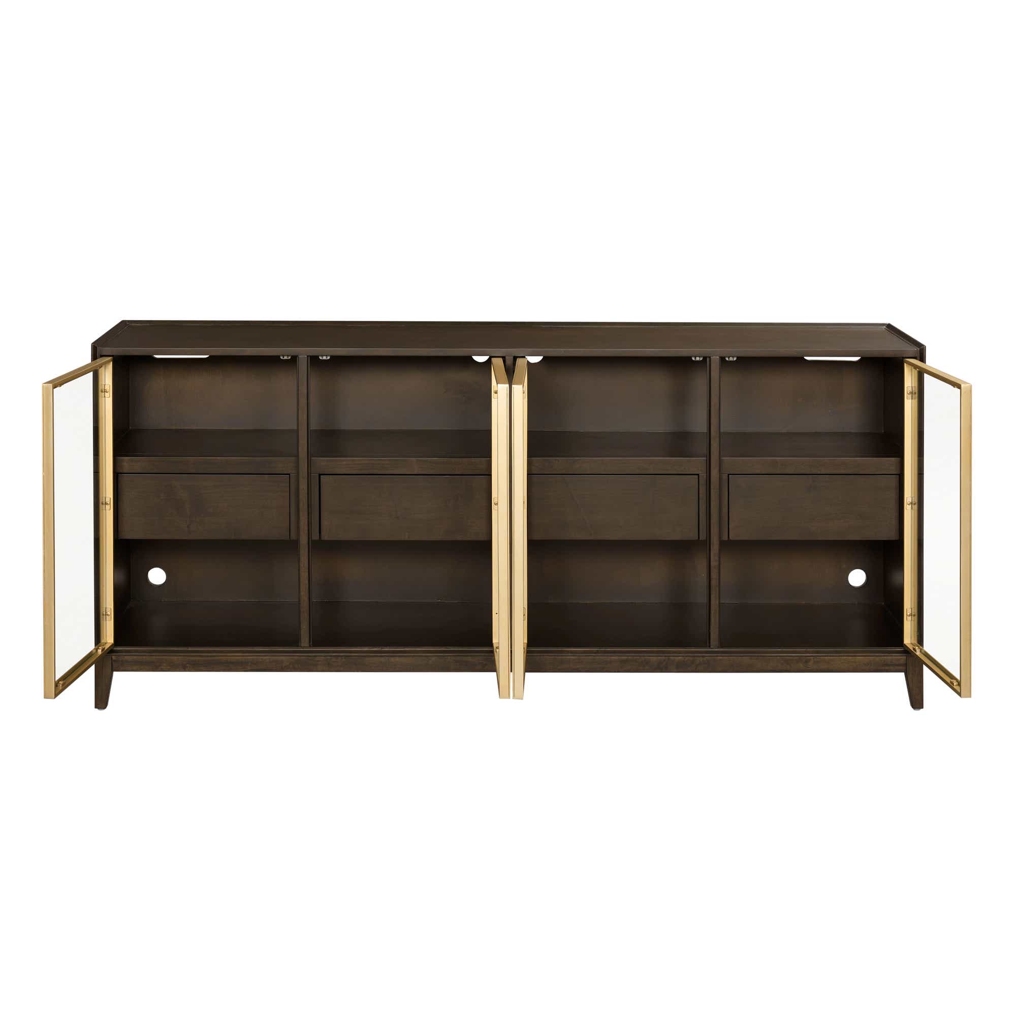 Darby Two Tone Entertainment Console